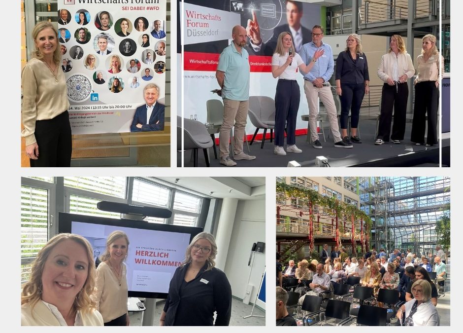 Wirtschaftsforum Düsseldorf 2025! Wir lieben Talente! Arbeitgebermarke, Employer Branding, Rheinprofil, LinkedIn