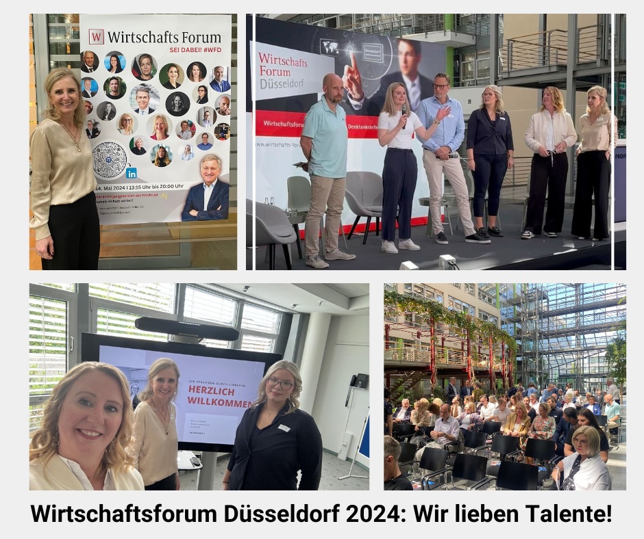 Wirtschaftsforum Düsseldorf 2024: Wir lieben Talente!